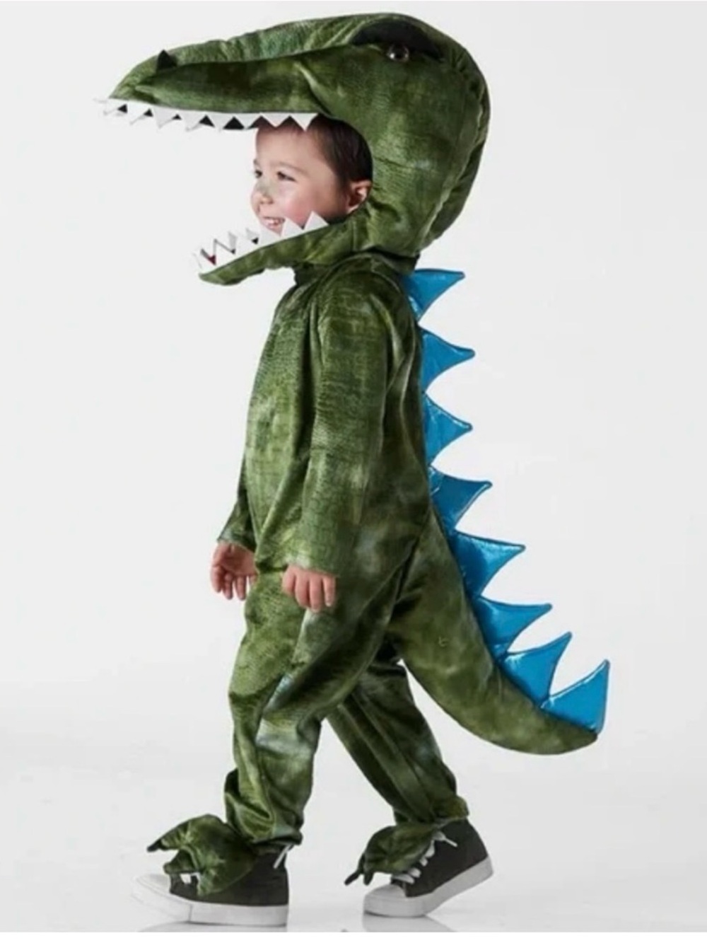 Pottery Barn Kids Green TRex Dinosaur Costume